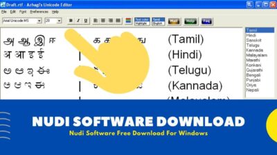 Nudi 4.0 Software Free Download For Windows 10, 11 {2023}
