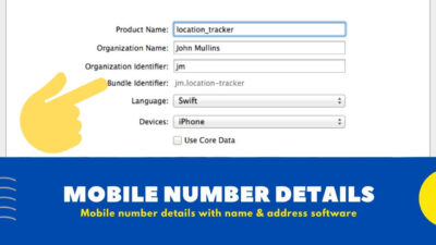 Mobile Number Details with Name Address Software Free Download