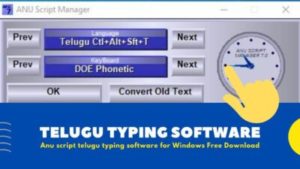 anu Script telugu typing software