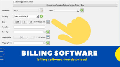 Billing software free download full version with crack for making Amount Bill