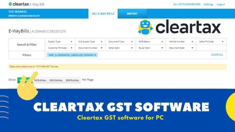 GST Billing Software Free Download Full Version With Crack – {Cleartax}