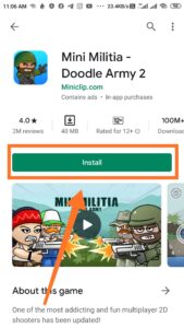 mini militia unlimited ammo nitro bomb mod apk