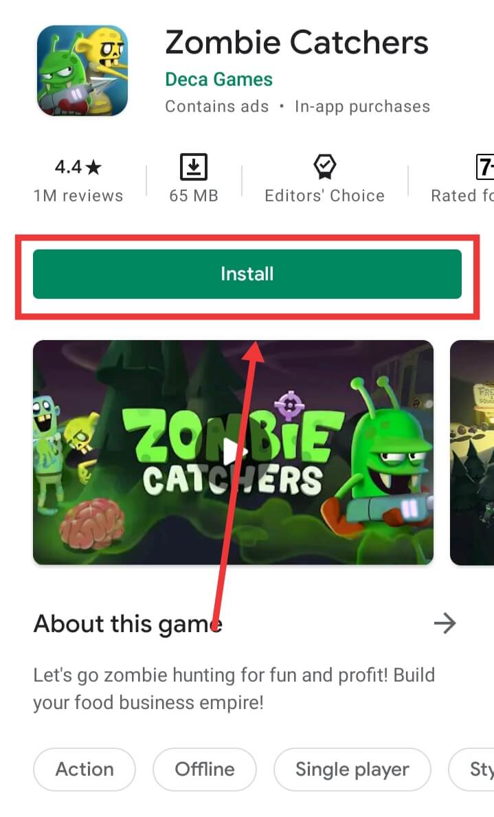 download zombie catchers mod apk