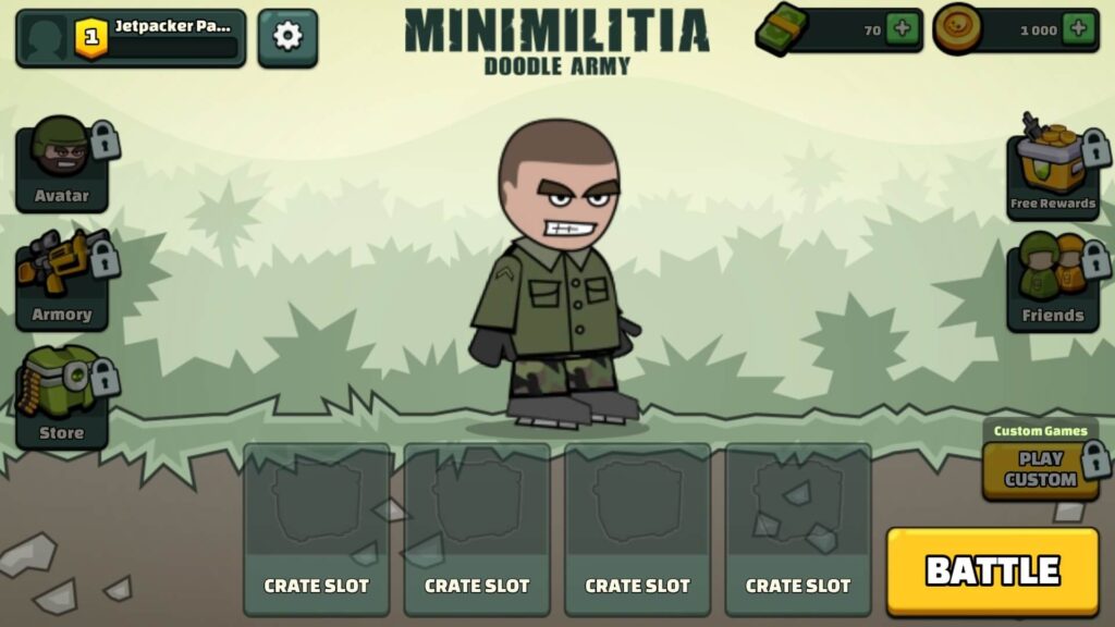 mini militia hack apk