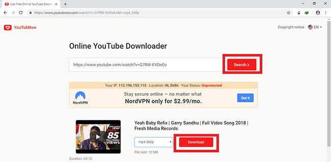 how to download Youtube video without software