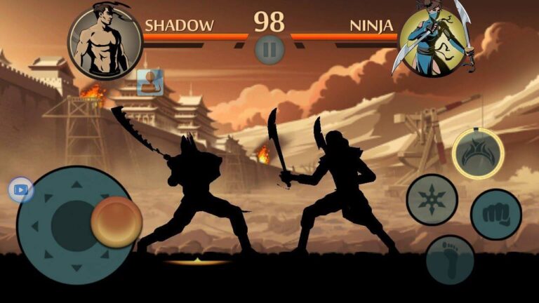 shadow fight 2 all weapons mod apk