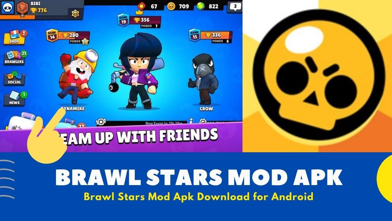 Updated Brawl Stars Mod Apk 32 170 Download Unlimited Money - free gems for brawl stars stads
