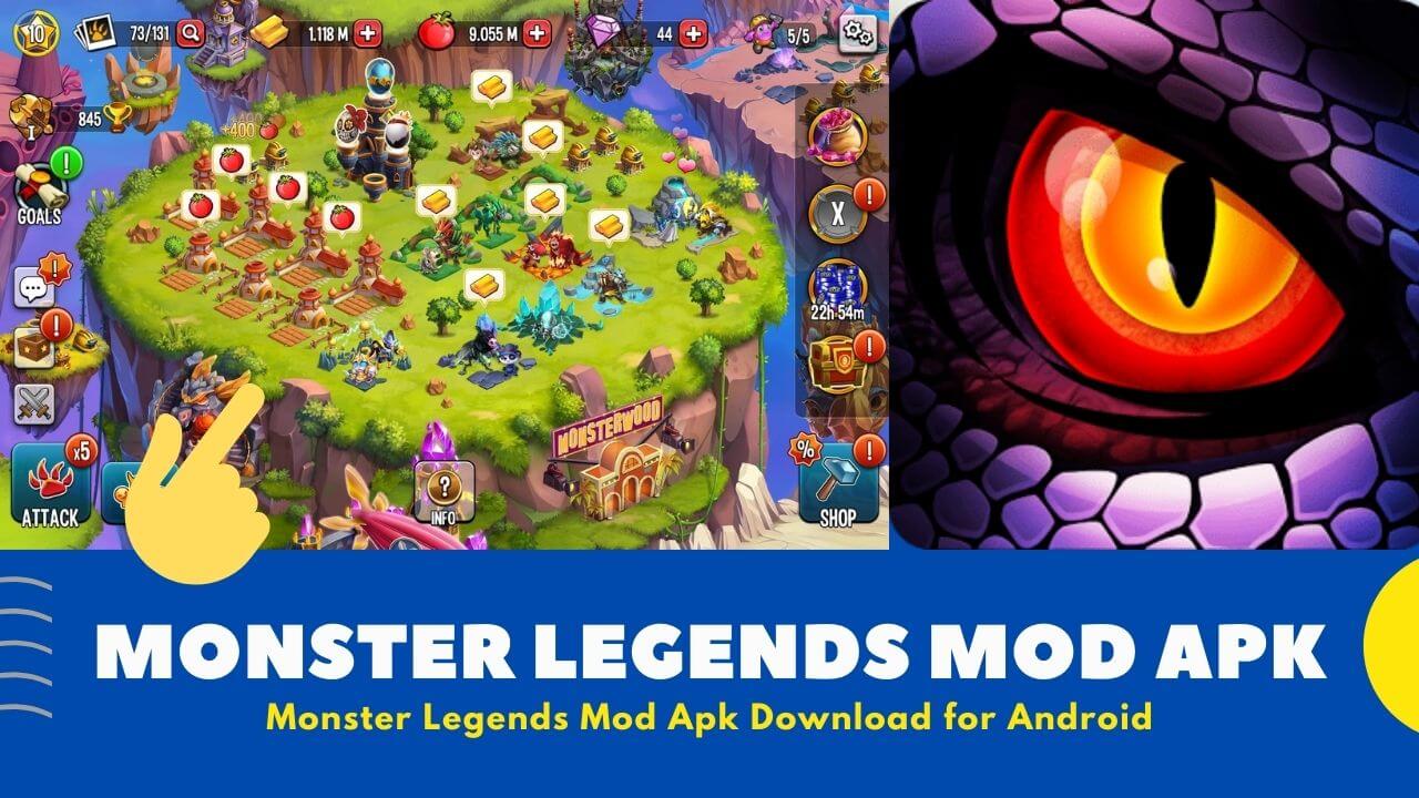 download monster legends 6.0 2 unlimited gems and food