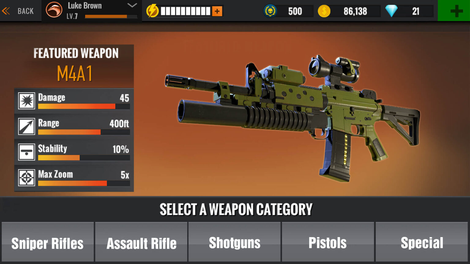 Download Sniper 3D Gun Shooter Mod Apk v3.25.3 Unlimited Coins