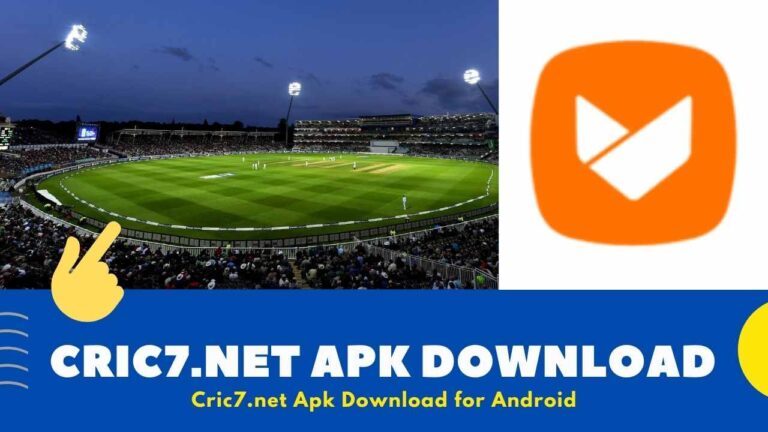 Watch Online Cricket with Cric7.net Apk Latest v2.1.5 Download