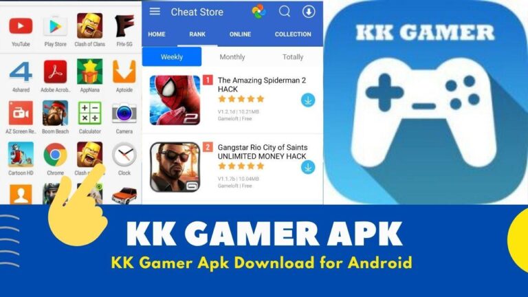 KKGamer Apk Download for Android v3.3.5 {Cheat Store} – KKGamer Apk