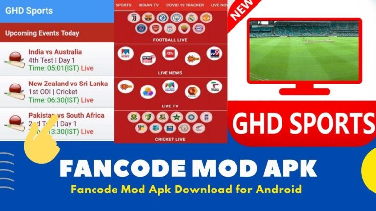 GHD Sports Apk Download v6.5 for Android {2022} | GHD Sports