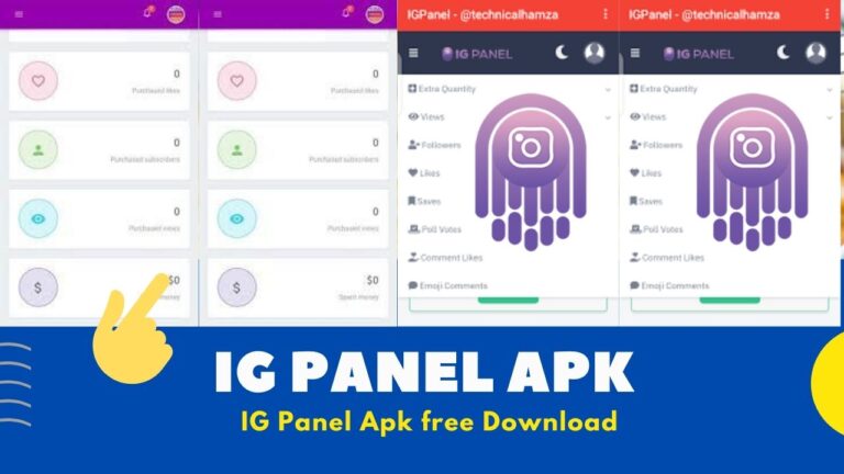 IG Panel Apk Download for Android V2.0 [2022]