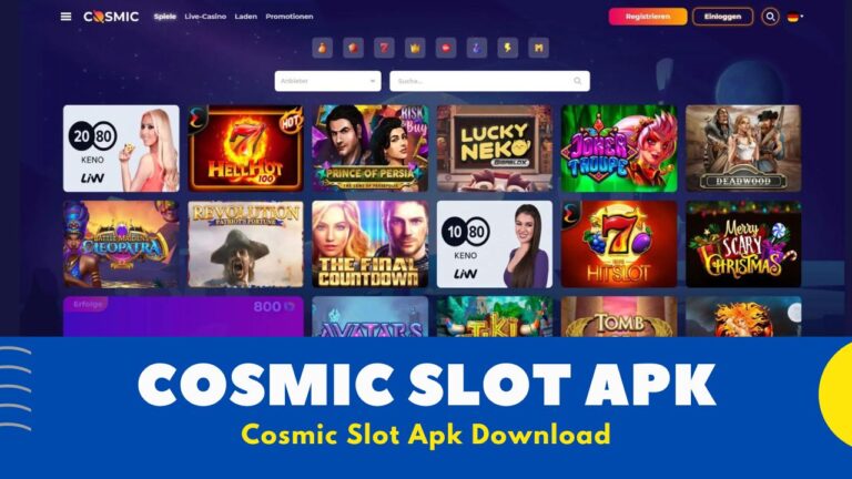 Cosmic Slot Casino India – Best Experience With an Online Play!