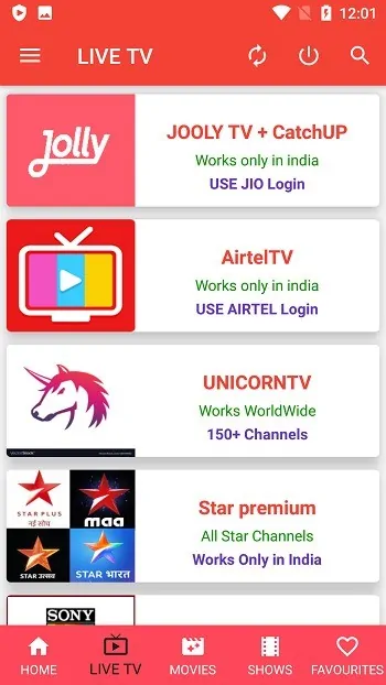 Oreo TV Apk