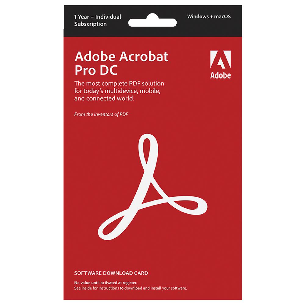 Adobe Acrobat Pro