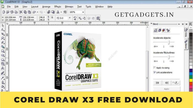 Corel Draw x3 Free Download Full Version with Crack [2023]