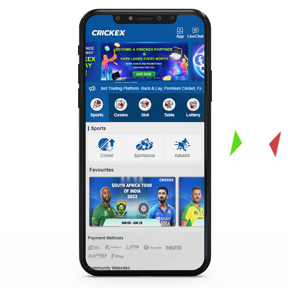 Crickex App
