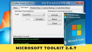 Microsoft Toolkit 2.6.7 Kickass