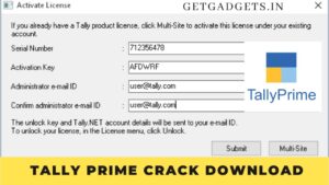 Tally Prime Crack Download