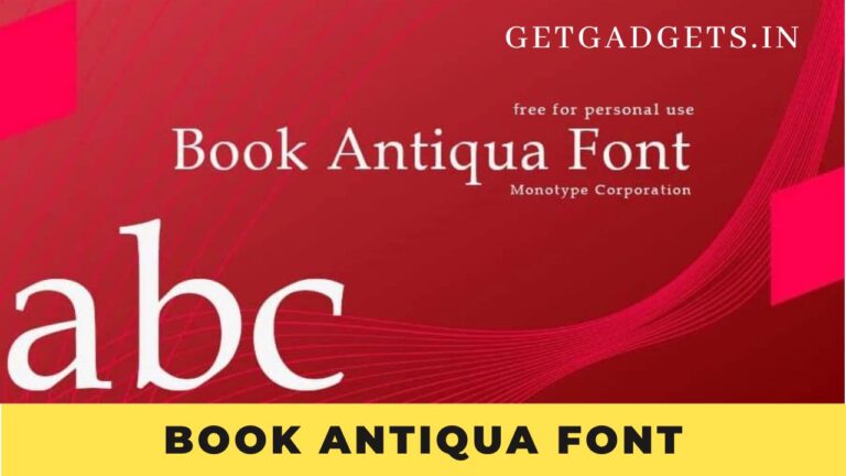 Book Antiqua Font Free Download v1.0 [2023] | Book Antiqua