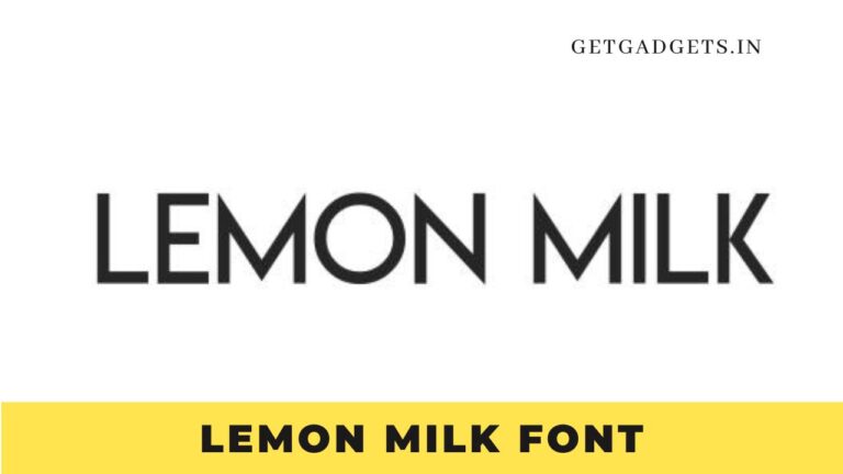Lemon Milk Font Download for Windows [2023] | Lemon Milk Font