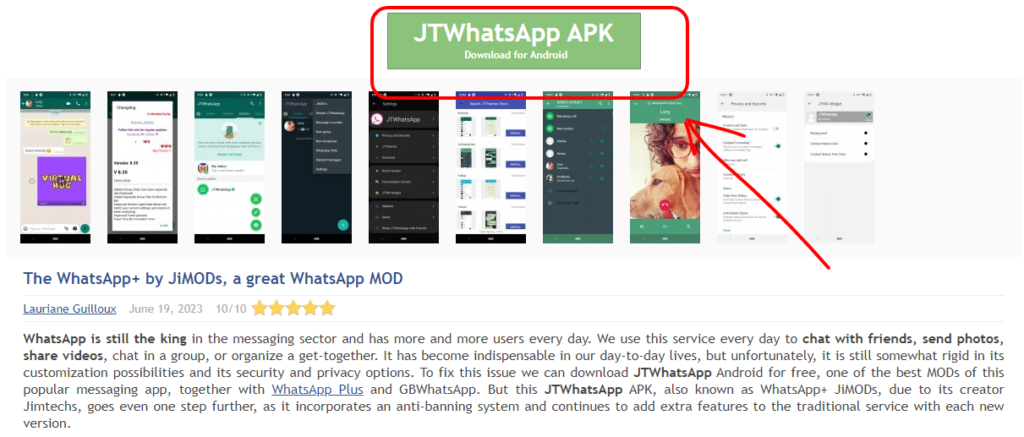 JT WhatsApp Download