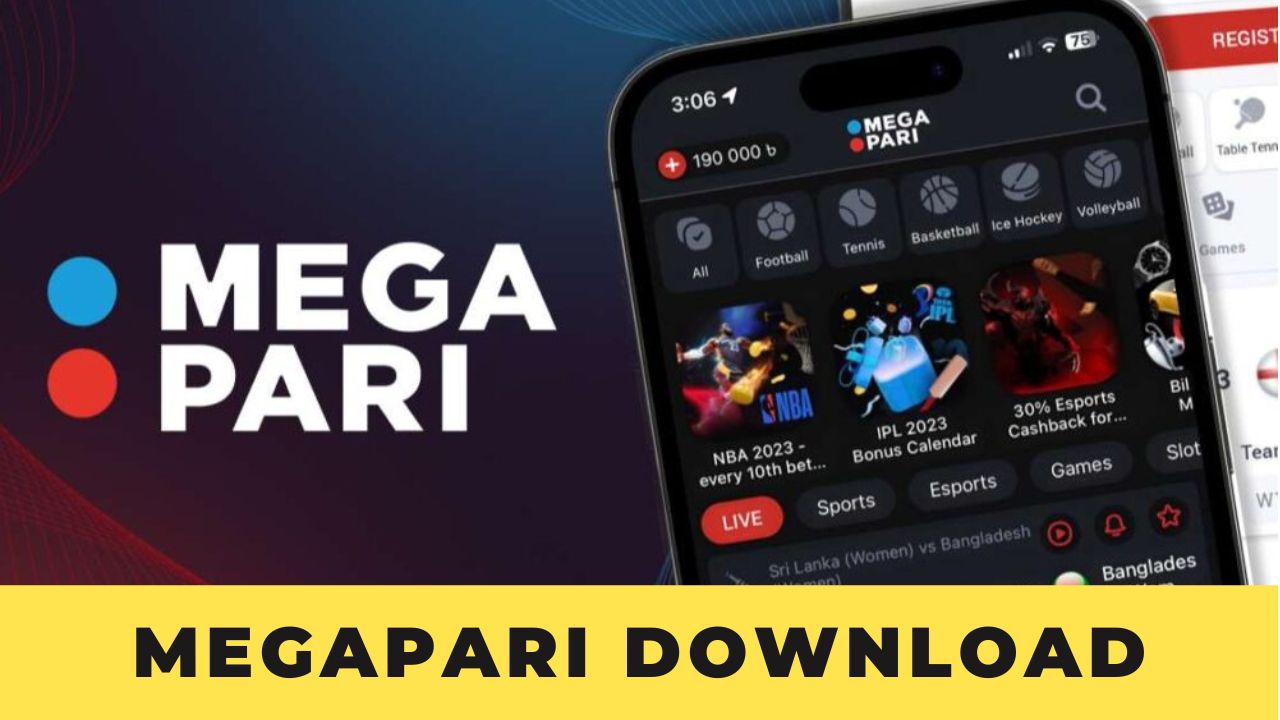 Megapari Download with 50% Extra Bonuse Points [2023]